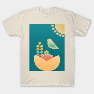 Flower and Bird III T-Shirt